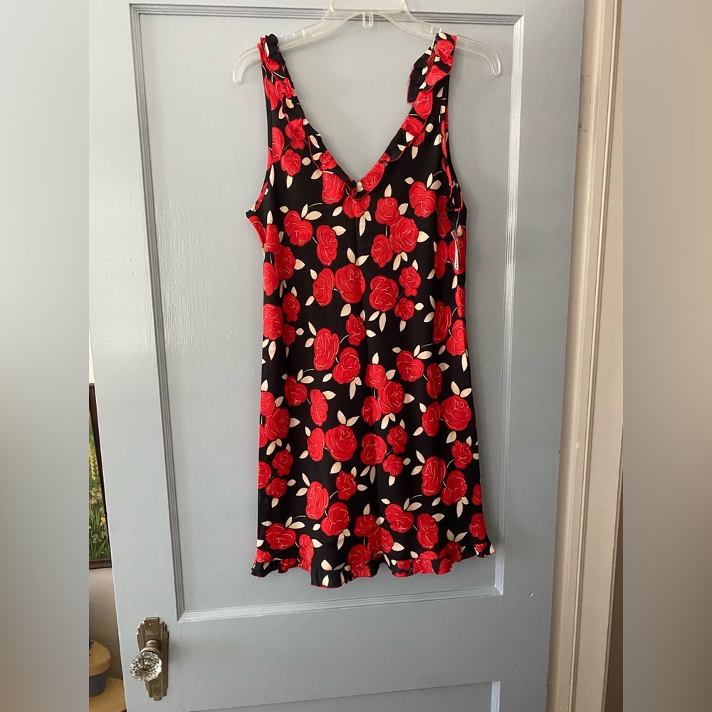 Josie Floral Ruffled Gown & Robe 2 Piece Set
